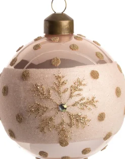 Intratuin Weihnachtskugel Missy gold D 10 cm