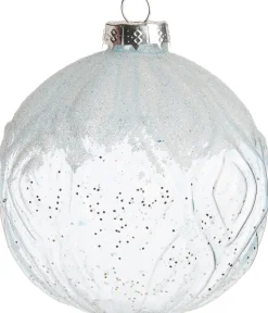 Intratuin Weihnachtskugel Noelia rot D 8 cm