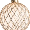 Intratuin Weihnachtskugel Rauten Missy gold D 10 cm