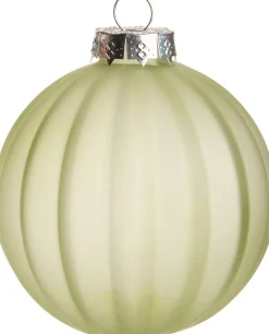 Intratuin Weihnachtskugel Sara grün D 8 cm