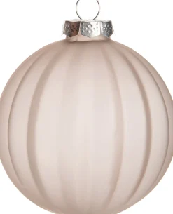 Intratuin Weihnachtskugel Sara rosa D 8 cm