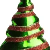 Intratuin Weihnchtsbaumschmuck Baum Monty grün 10,5 x 8 x 3 cm