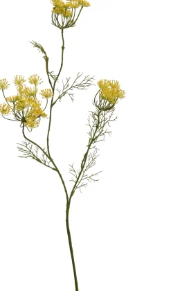Jasaco Kunstzweig Dill gelb 83 cm