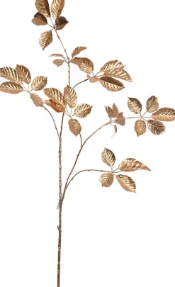 Jasaco Pure Kunstzweig Herbstblatt 112 cm gold