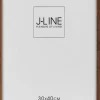 J-Line Bilderrahmen Govert braun 31,5 x 1,5 x 41,5 cm