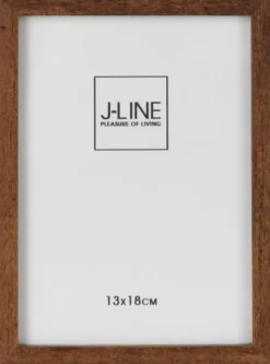 J-Line Bilderrahmen Govert braun 15 x 1,5 x 20 cm