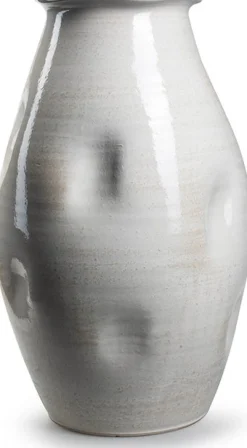 Jodeco Vase Dots beige D 25 H 45 cm