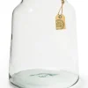 Jodeco Vase Eddy transparent D 17 H 30 cm