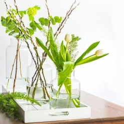 Jodeco Vase Gigi Okö transparent D 14,5 H 25 cm