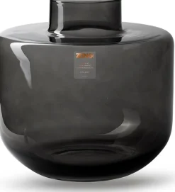 Jodeco Vase Melanie schwarz / transparent D 25 H 25,5 cm