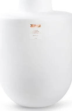 Jodeco Vase Melanie weiß D 25 H 35 cm