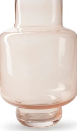 Jodeco Vase mit Fuß Marilyn rosa D 22 H 35 cm