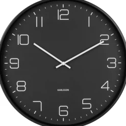 Karlsson Wanduhr Lofty natur 44 x 43 x 6,3 cm