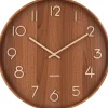 Karlsson Wanduhr Pure natur 43 x 42 x 5 cm