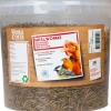 Konacorn Vogelfutter Mehlwürmer getrocknet im Eimer 5 l
