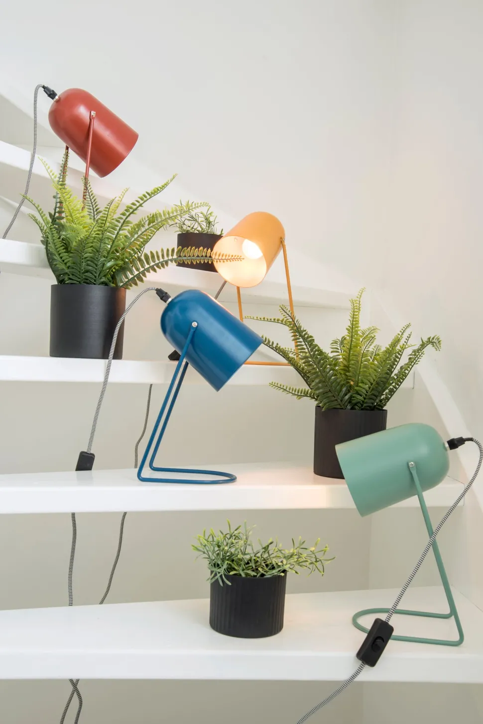 Leitmotiv Tischleuchte Enchant braun 30 x 12,5 x 20 cm