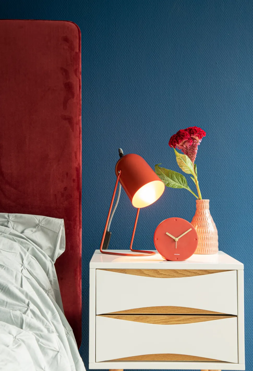 Leitmotiv Tischleuchte Enchant braun 30 x 12,5 x 20 cm