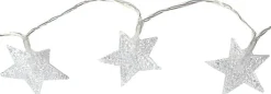 Lichterkette Sterne 1,1 m LED warmweiß