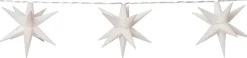 Lichterkette Sterne groß 1,5 m mit 10 LEDs warmweiß