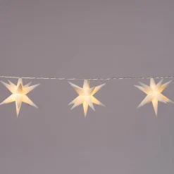 Lichterkette Sterne klein 1,5 m mit 10 LEDs warmweiß