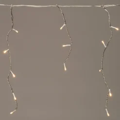 Lichtervorhang mit 360 LEDs warmweiß 720 x 60 cm