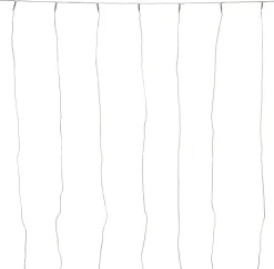 Lichtervorhang mit 280 LEDs extra warm 200 x 140 cm