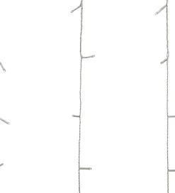 Lichtervorhang mit 1000 LEDs warmweiß 500 x 50 cm