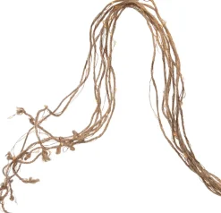 Lichtkaskade Jute LED 8 x 2 m klassisch warm