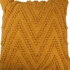 Linen & More Dekokissen Ace gelb 45 x 45 x 10 cm