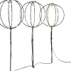 Luca Lighting Gartenstecker Lux mit Beleuchtung D 20 H 60 cm 3 St.
