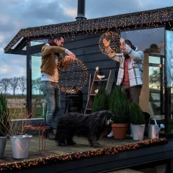 Luca Lighting Hängelampe Kugel mit 320 LEDs warmweiß D 50 cm