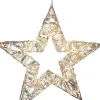 Luca Lighting Weihnachtsstern weiß 56 x 8 x 56 cm