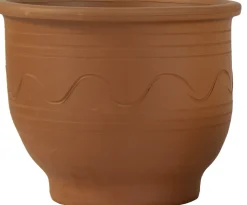 Mega Collections Blumentopf Sparta Alpha terrakotta D 26 H 22,5 cm