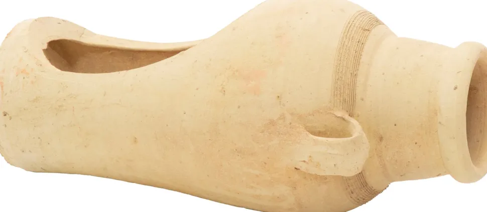 Mega Collections Krug liegend beige D 22 H 50 cm