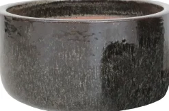 Mega Collections Pflanzschale Bowl braun D 31 H 15 cm