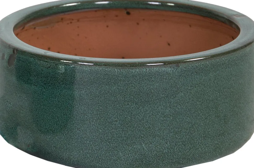 Mega Collections Pflanzschale Sanne grün D 31 H 15 cm