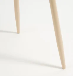 Mica Decorations Beistelltisch Flores beige D 42 H 49 cm