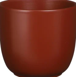 Mica Decorations Blumentopf Tusca D 14,5 H 14 cm dunkelbraun