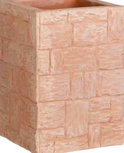 Mica Decorations Blumentopf Karoo 21 x 21 x 30 cm terracotta Blücke