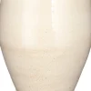 Mica Decorations Blumentopf mit Fuß Merle D 17 H 28 cm creme