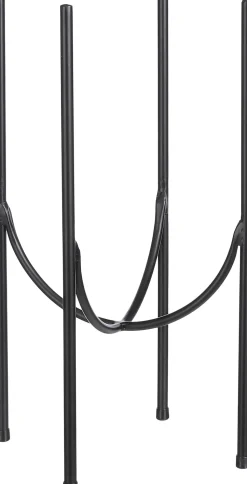 Mica Decorations Blumentopf-Ständer Kimo schwarz D 23,5 H 40 cm