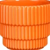 Mica Decorations Blumentopf Cella orange D 11 H 9 cm