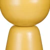 Mica Decorations Blumentopf Baloe gelb D 24 H 36,5 cm