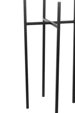 Mica Decorations Blumentopf-Ständer Ascot 24 x 24 x 55 cm schwarz