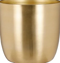 Mica Decorations Blumentopf Alano gold D 13 H 12,5 cm