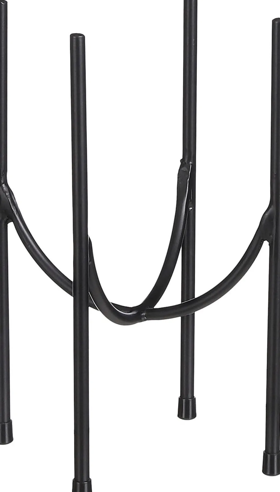 Mica Decorations Blumentopf-Ständer Kimo schwarz D 17 H 25 cm