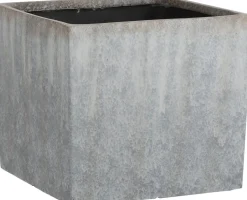 Mica Decorations Blumentopf Bravo 37 x 37 x 33 cm grau