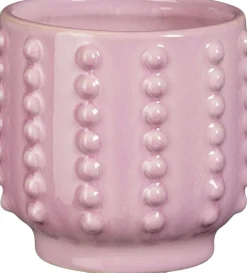 Mica Decorations Blumentopf Boaz lila D 17,5 H 16,5 cm