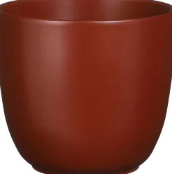 Mica Decorations Blumentopf Tusca D 17 H 16 cm dunkelbraun