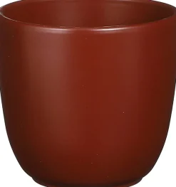 Mica Decorations Blumentopf Tusca D 13,5 H 13 cm dunkelbraun